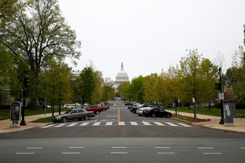 The U.S. Capitol building is seen ahead of vote on