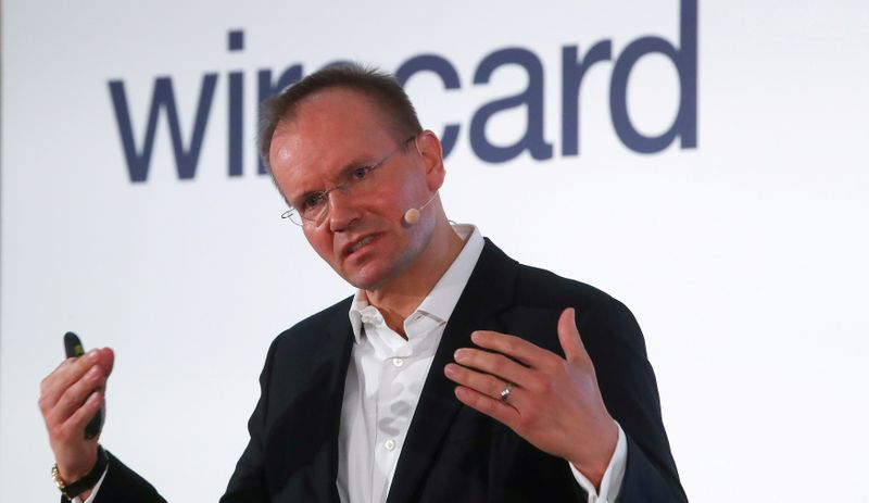 Braun of Wirecard AG attends the company’s annual news conference