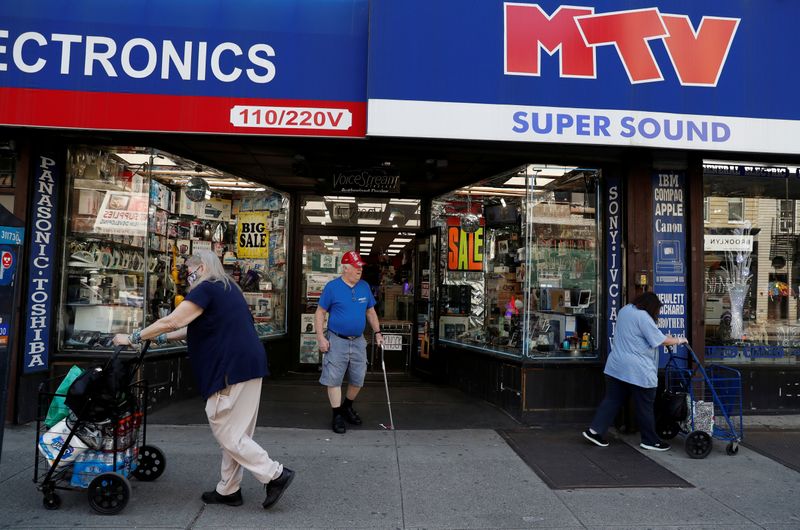 FILE PHOTO: Retail shops in Brooklyn as phase one reopening