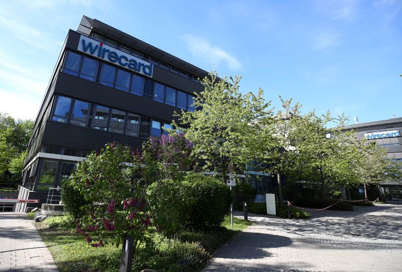 FILE PHOTO: The headquarters of Wirecard AG is seen in
