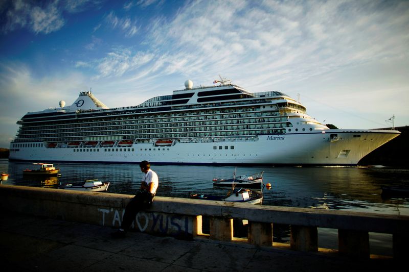 FILE PHOTO: U.S. Norwegian Cruise Line Holdings cruise ship Marina