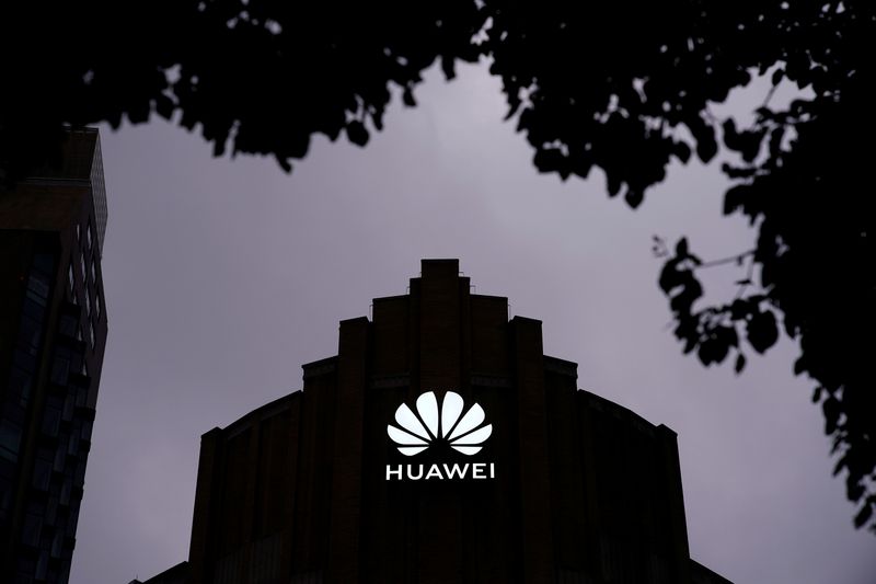 FILE PHOTO: Huawei’s new flagship store is seen ahead of