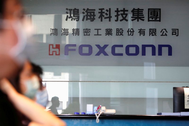 FILE PHOTO: Apple supplier Foxconn, others hit as India holds