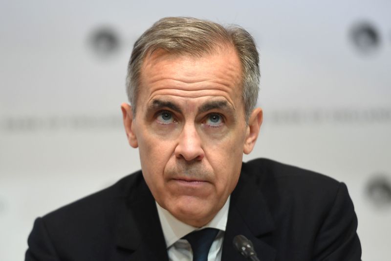 Mark Carney, Governor of the Bank of England (BOE) attends