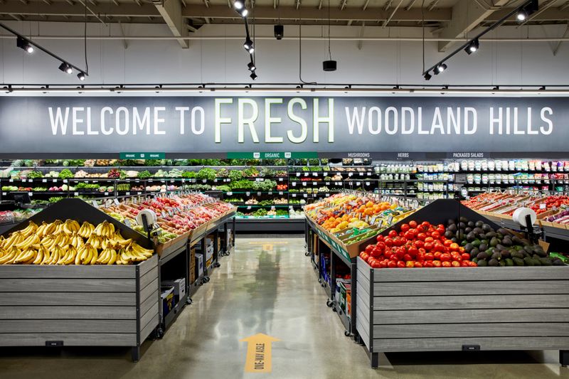 Amazon Fresh grocery store in Los Angeles