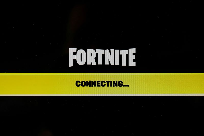 FILE PHOTO: The popular video game “Fortnite” by Epic Games