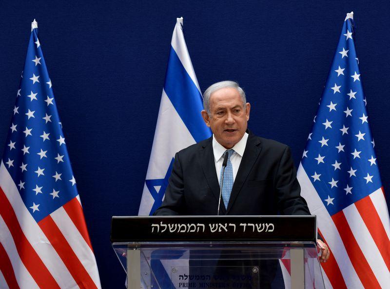 Senior U.S. Presidential Adviser Jared Kushner and Israeli Prime Minister