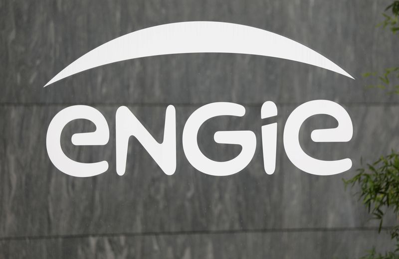 FILE PHOTO: Logo of french gas and power group Engie