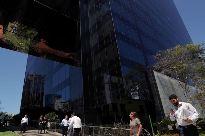 FILE PHOTO: BTG Pactual bank headquarters is pictured in Sao