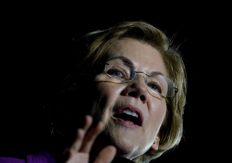 FILE PHOTO: Democratic 2020 U.S. presidential candidate Senator Elizabeth Warren