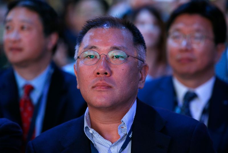 Euisun Chung of Hyundai attends the 2017 New York International