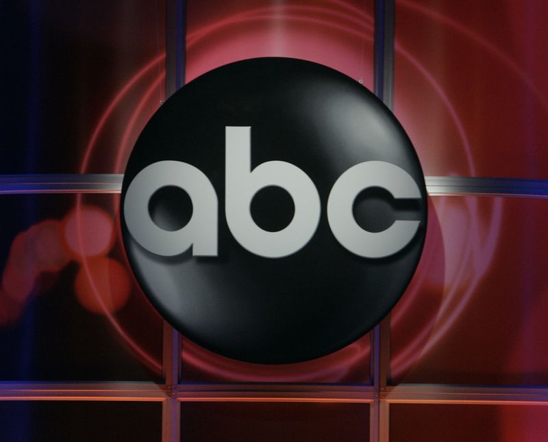 The logo of the ABC television network is pictured during