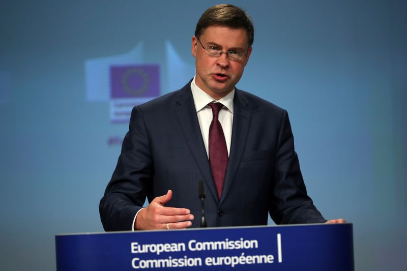 FILE PHOTO: EU’s anti-fraud package presentation in Brussels