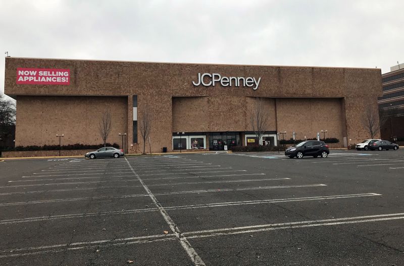 A JCPenney store is pictured at a mall in Langhorne