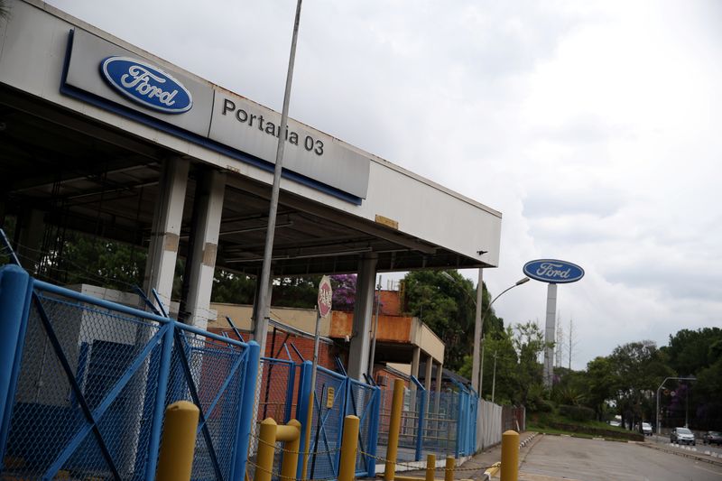 Ford’s oldest Brazil plant is seen after the company announced