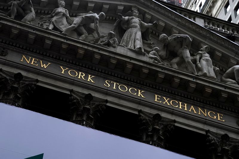 The New York Stock Exchange is pictured