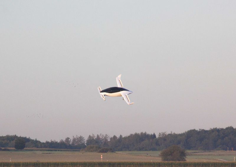 FILE PHOTO: An handout picture from Munich flying taxi startup