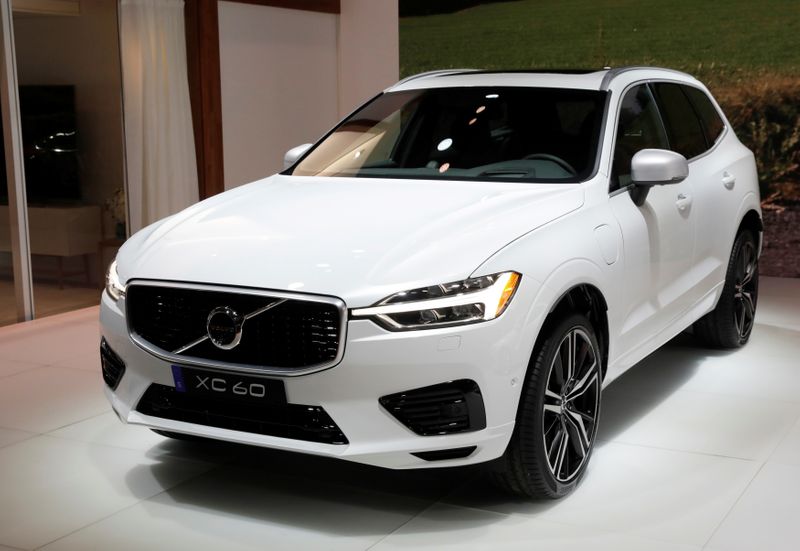 FILE PHOTO: 2018 Volvo XC60 is displayed at the 2017