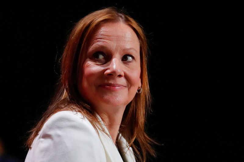 FILE PHOTO: Mary Barra , chairwoman and CEO of General