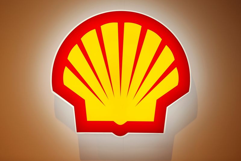 FILE PHOTO: The logo of Shell is pictured at the