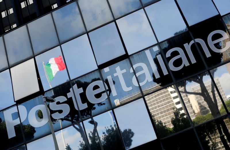 FILE PHOTO: Poste Italiane headquarters is seen in Rome