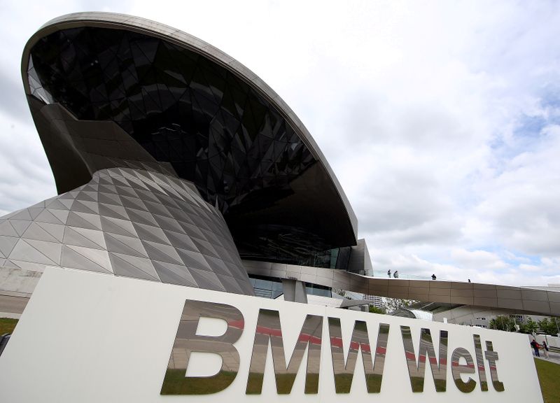 FILE PHOTO: Headquarters of German luxury carmaker BMW in Munich