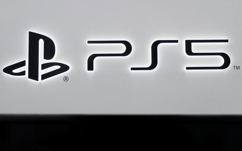 The logo of Sony PlayStation 5 is displayed at the