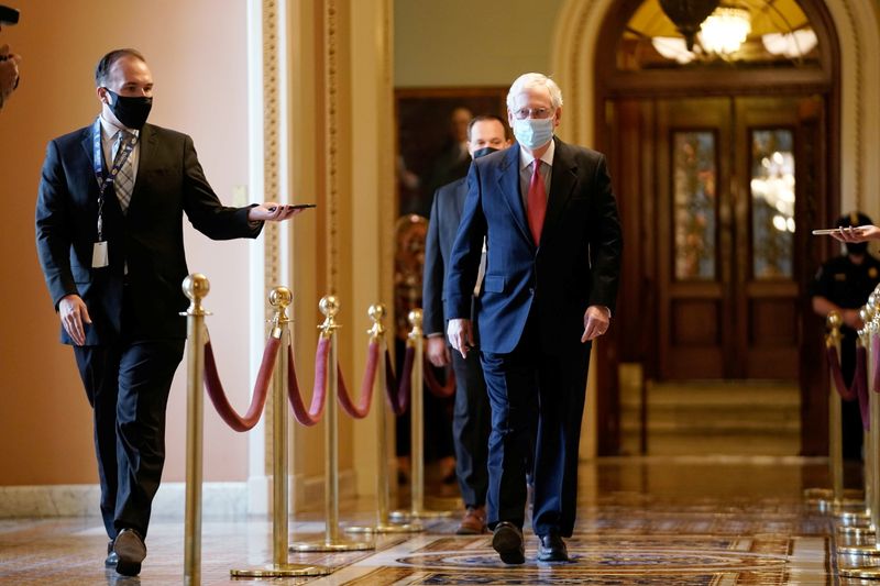 US Capitol Senate Voting on Coronavirus package