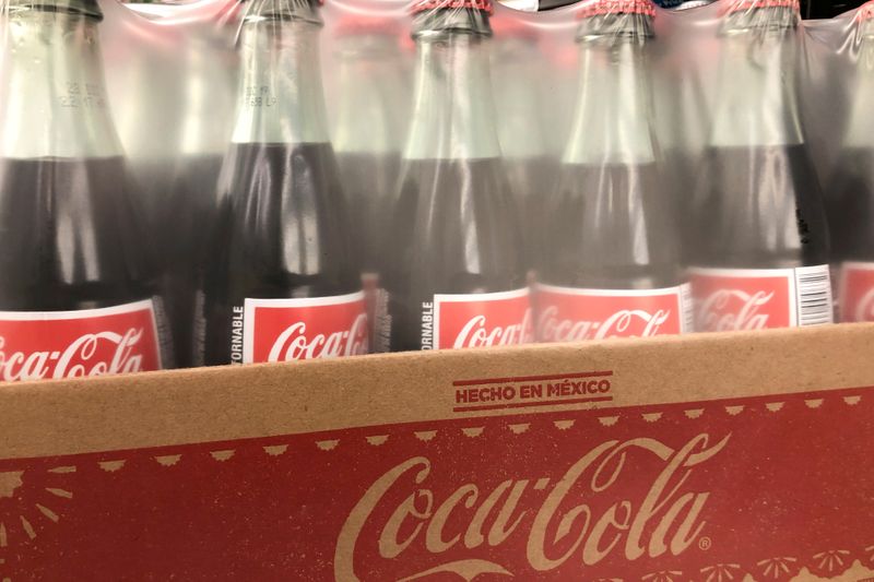 FILE PHOTO: Coca-Cola Imported from Mexico is shown for sale