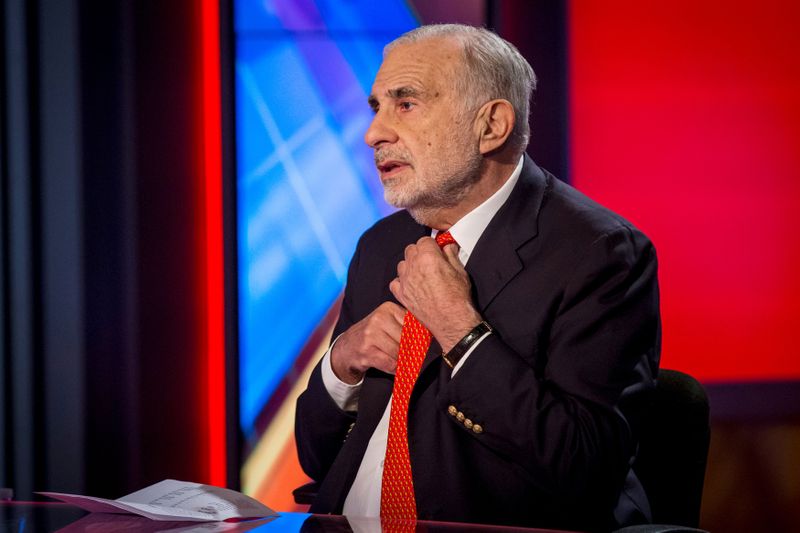 Carl Icahn gives an interview on FOX Business Network in