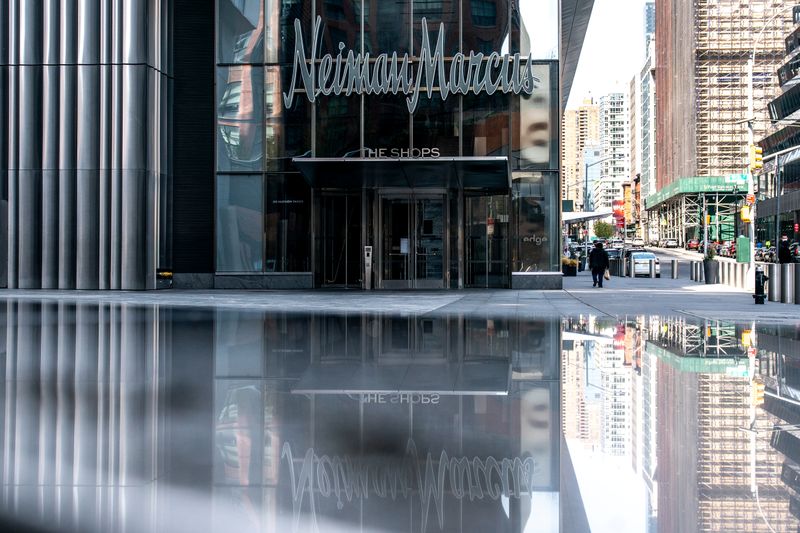 The Neiman Marcus store is seen in New York