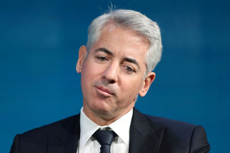 Ackman, CEO of Pershing Square Capital, speaks at the WSJ