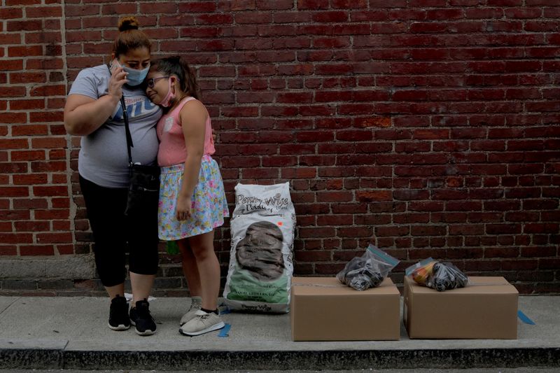 FILE PHOTO: Chelsea Collaborative distributes free groceries in Chelsea