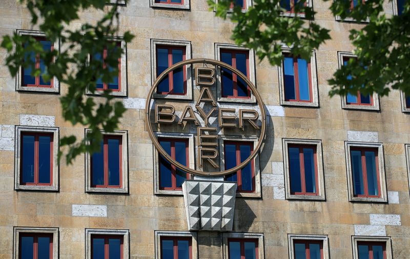 FILE PHOTO: The historic headquarters of German pharmaceutical and chemical