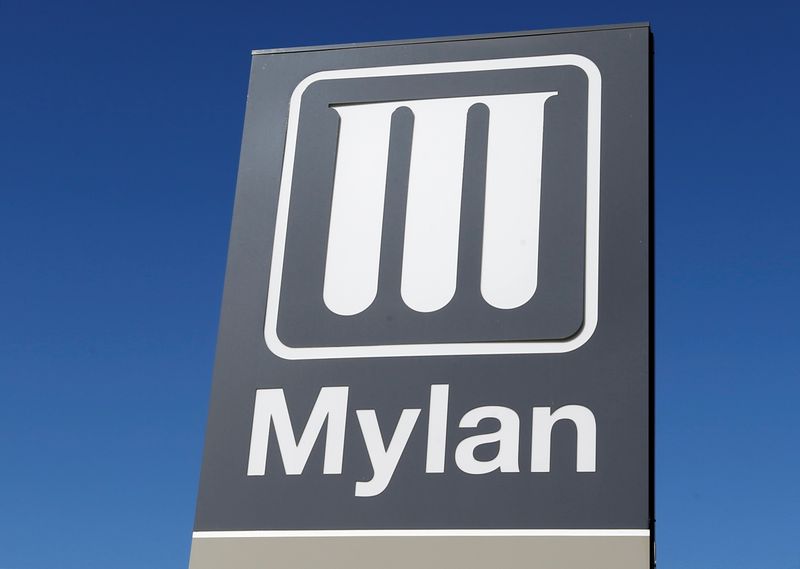Logo of Mylan Laboratories, a company primarily engaged in the