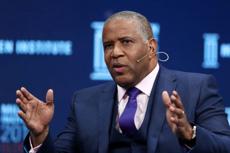 FILE PHOTO: Robert Smith, Founder, Chairman and CEO, Vista Equity