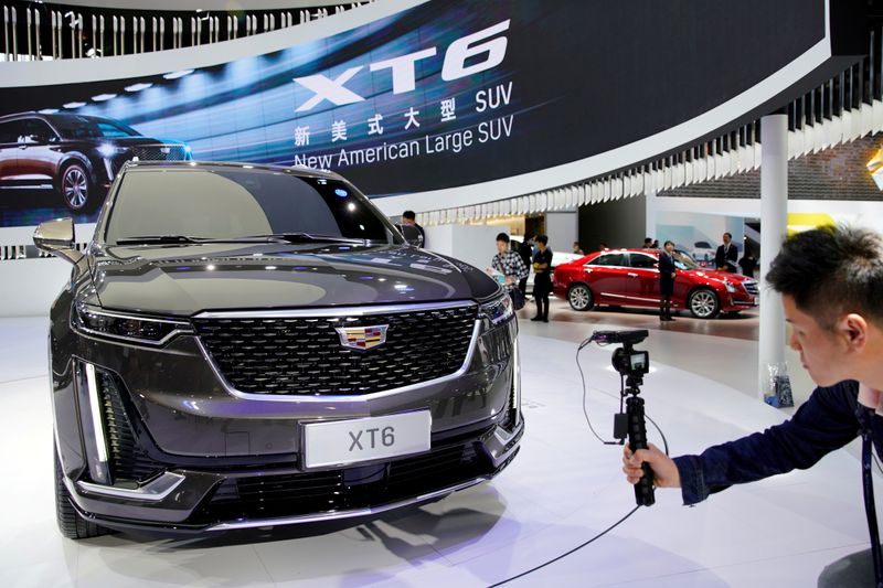 FILE PHOTO: New Cadillac XT6 SUV of GM is presented