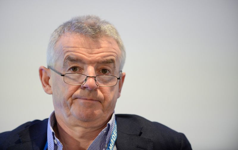 Ryanair Chief Executive Michael O’Leary attends the Europe Aviation Summit