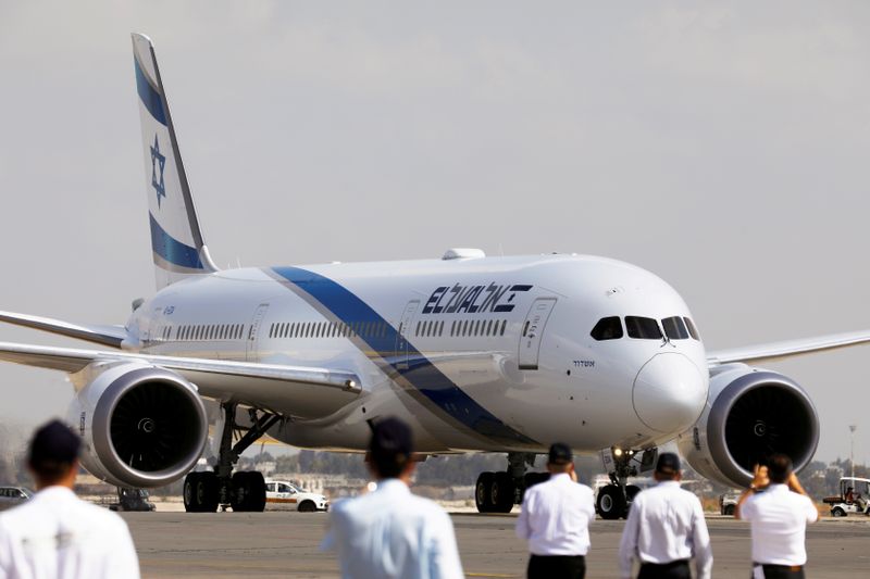 FILE PHOTO: The first of Israel’s El Al Airlines order