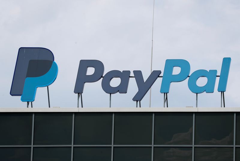 FILE PHOTO: The German headquarters of PayPal is pictured at