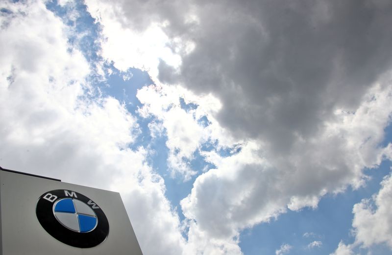 FILE PHOTO: The headquarters of German luxury carmaker BMW is