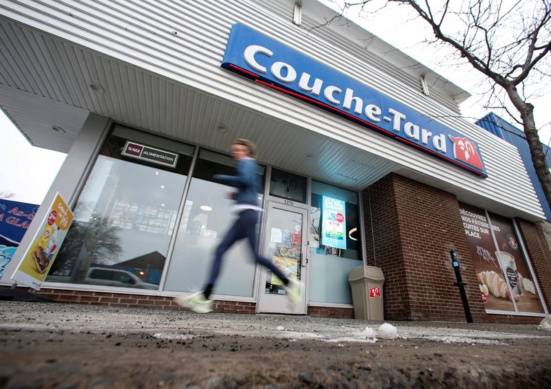 A Couche-Tard convenience store is seen in Montreal
