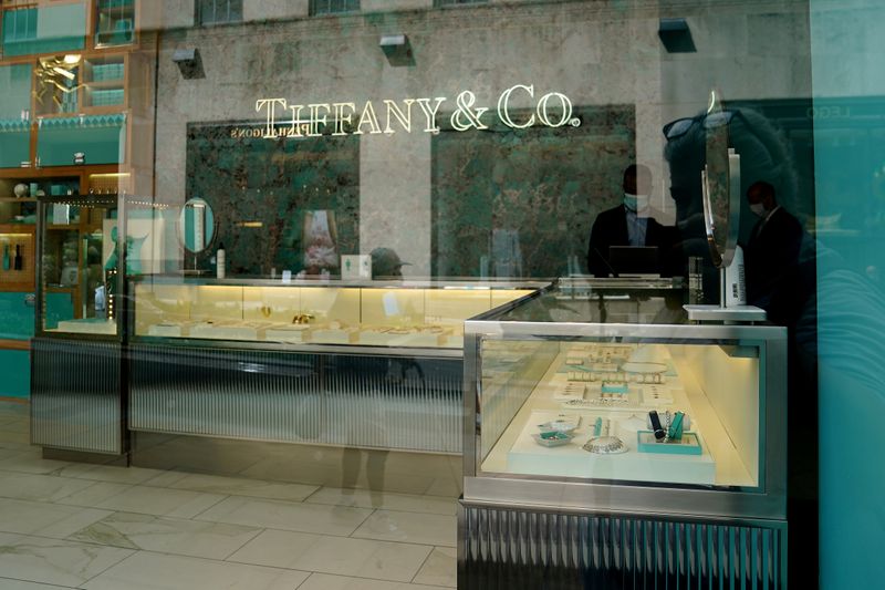 FILE PHOTO: A Tiffany & Co store is pictured in