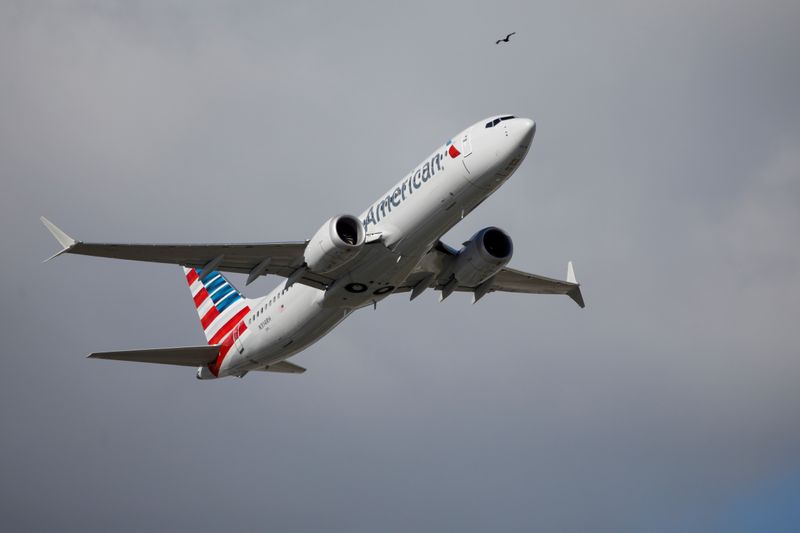 FILE PHOTO: Boeing 737 MAX resumes U.S. passenger flights after