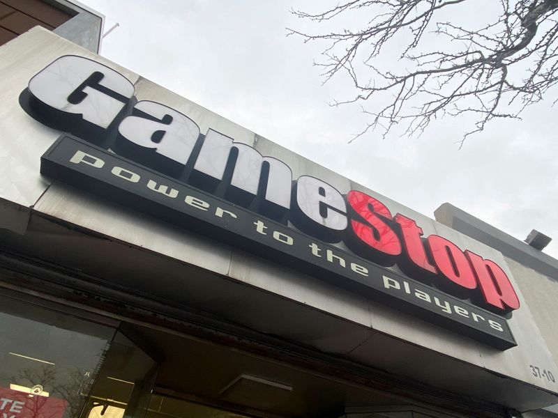 FILE PHOTO: A GameStop store is seen in New York
