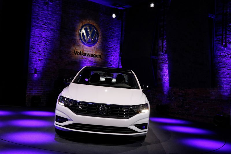 The 2019 Volkswagen Jetta is unveiled during a launch event