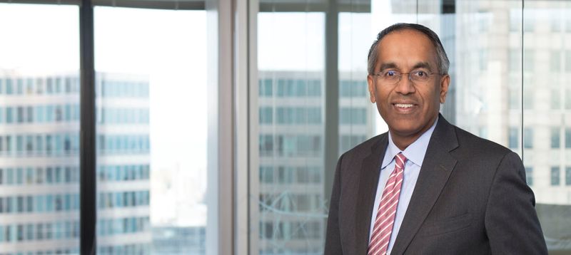 Heidrick & Struggles President & CEO Krishnan Rajagopalan poses in