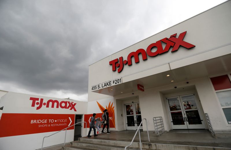 A T.J. Maxx store which is owned by TJX Cos