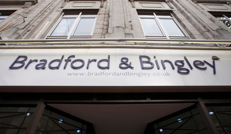 A branch of Bradford and Bingley is seen in Birmingham,