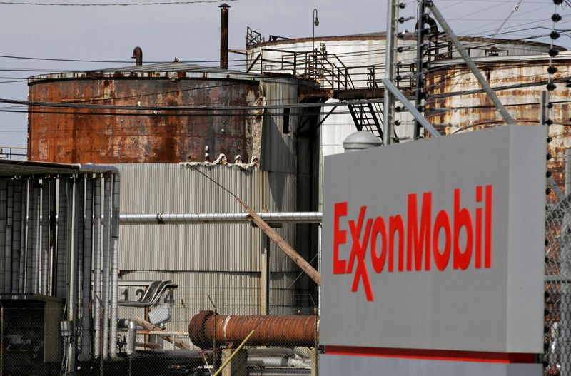 FILE PHOTO: FILE PHOTO: View of the Exxon Mobil refinery